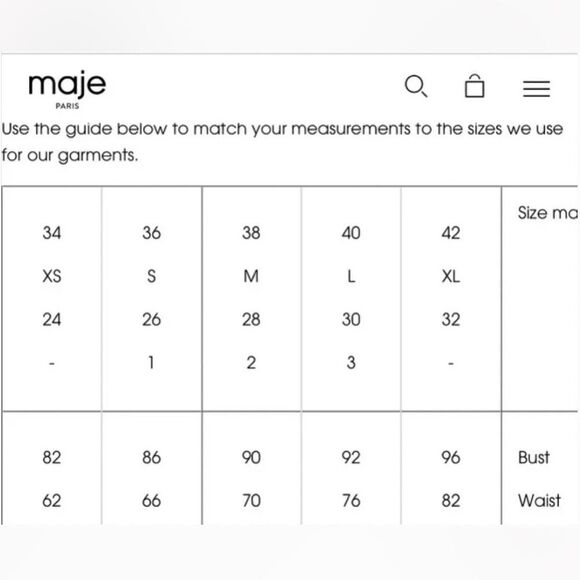 MAJE 
Gwenn Trench Coat - Ecru - Picture 11 of 11